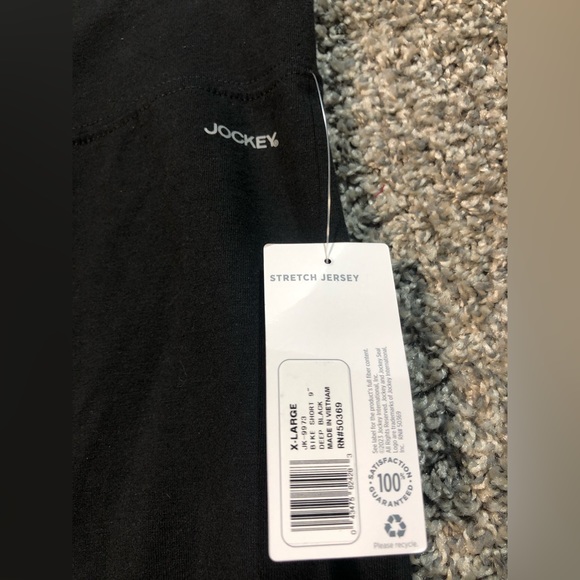 NWT Jockey 9'' Bike Short w/ Wide Waistband Size XL - Picture 4 of 4